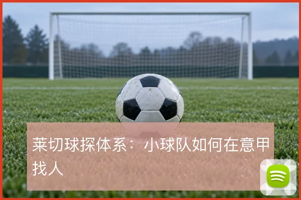 莱切球探体系：小球队如何在意甲找人